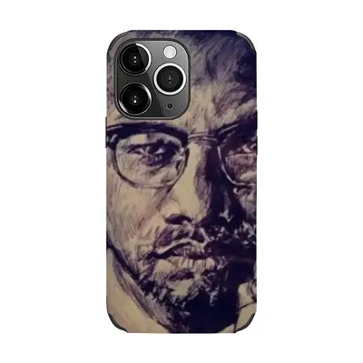 Malcolm X Portrait iPhone13 Pro Phone Case (Leather)