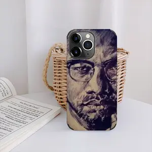 Malcolm X Portrait iPhone13 Pro Phone Case (Leather)