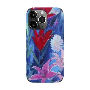 Lilies In The Evening iPhone13 Pro Phone Case (Leather)