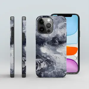 Charcoal Sky iPhone13 Pro Phone Case (Leather)