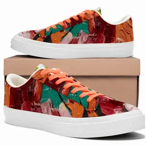 Men Ham And Cheese Low Top Canvas Shoes