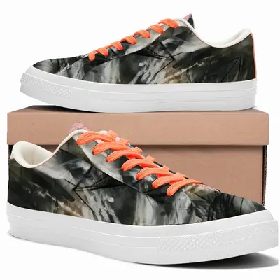 Men Antler Garden Low Top Canvas Shoes