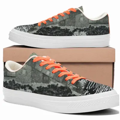 Men Journeys End Low Top Canvas Shoes