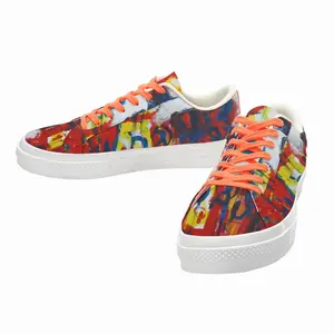 Men Struggle Low Top Canvas Shoes