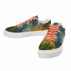 Men Let The Light Shine Through Low Top Canvas Shoes