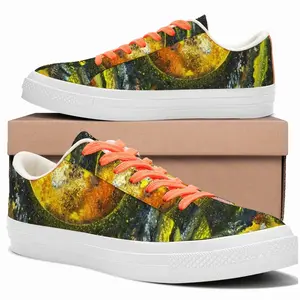 Men The Universe Of The Cell Low Top Canvas Shoes