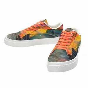 Men Moving Skies Low Top Canvas Shoes