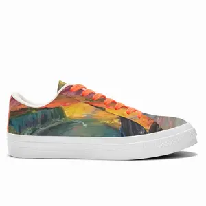 Men Moving Skies Low Top Canvas Shoes