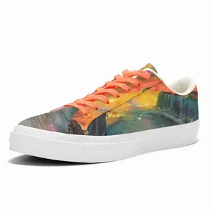 Men Moving Skies Low Top Canvas Shoes