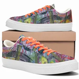 Men Never Again Low Top Canvas Shoes