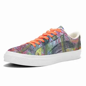 Men Never Again Low Top Canvas Shoes