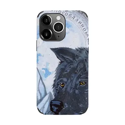 Wolf - Animals Wild Collage Design Decor Ideas Interior iPhone13 Pro Phone Case (Leather)