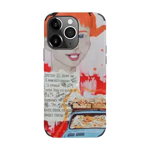 Minnie Peppy - Collage Street Art Cartoons Disney Girls People Girl iPhone13 Pro Phone Case (Leather)