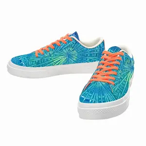 Men Website Low Top Canvas Shoes