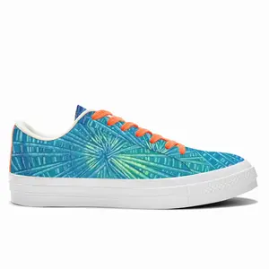 Men Website Low Top Canvas Shoes