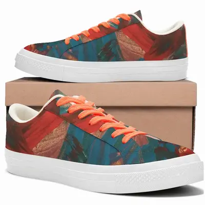 Men Emotions Low Top Canvas Shoes