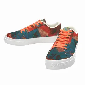 Men Emotions Low Top Canvas Shoes