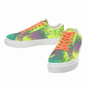 Men Fireworks Low Top Canvas Shoes