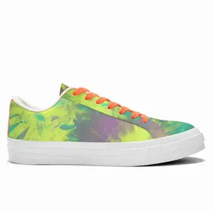 Men Fireworks Low Top Canvas Shoes