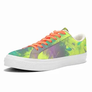 Men Fireworks Low Top Canvas Shoes