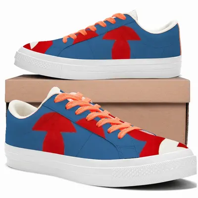 Men Flag 3 Low Top Canvas Shoes