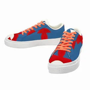 Men Flag 3 Low Top Canvas Shoes