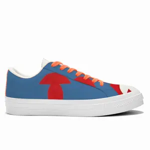 Men Flag 3 Low Top Canvas Shoes