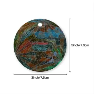 The Surveyed Planet Circular Pendant (Aluminum)