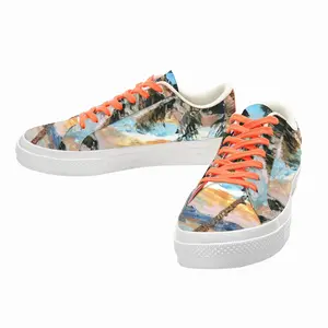 Men Paradise Palms Low Top Canvas Shoes