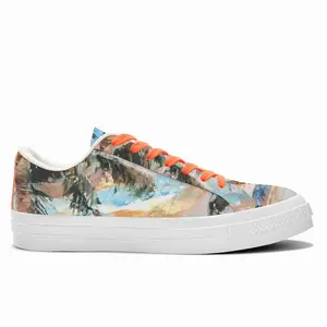 Men Paradise Palms Low Top Canvas Shoes