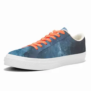 Men Lost In Thought Low Top Canvas Shoes