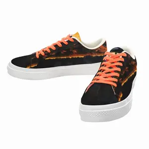 Men River Of Metal Low Top Canvas Shoes