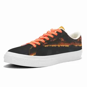 Men River Of Metal Low Top Canvas Shoes