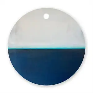 Charcoal White Teal Series 3 Circular Pendant (Aluminum)