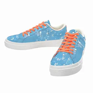 Men Sky Low Top Canvas Shoes