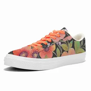 Men Spring Bouquet Low Top Canvas Shoes