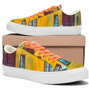 Men Persian Memories Low Top Canvas Shoes