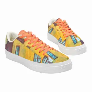 Men Persian Memories Low Top Canvas Shoes