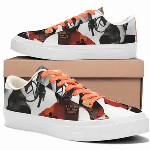 Men Spy Low Top Canvas Shoes