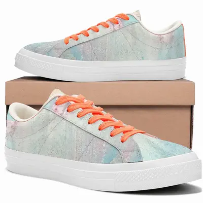 Men Heartbeat Low Top Canvas Shoes