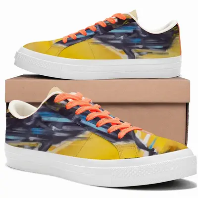 Men Lamborghini Crash Low Top Canvas Shoes