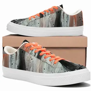 Men Copper Rain Low Top Canvas Shoes