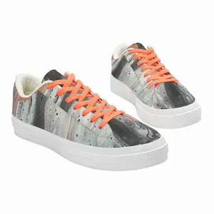 Men Copper Rain Low Top Canvas Shoes