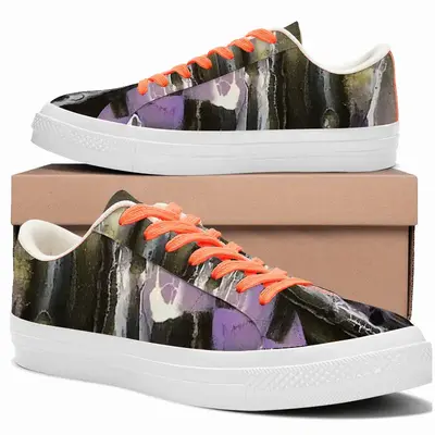 Men Stalagmites Low Top Canvas Shoes