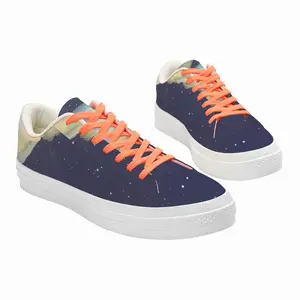 Men Broken Rainbow Low Top Canvas Shoes