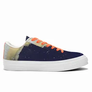 Men Broken Rainbow Low Top Canvas Shoes