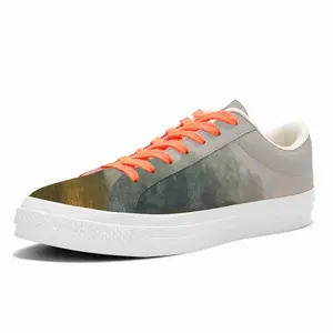 Men Atmospheric Landscape Low Top Canvas Shoes