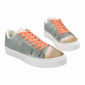 Men Cold Days Are Coming Low Top Canvas Shoes