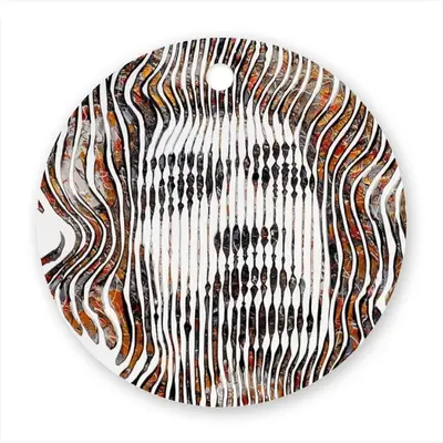 Jimi Hendrix Forever Circular Pendant (Aluminum)