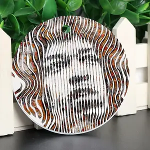 Jimi Hendrix Forever Circular Pendant (Aluminum)